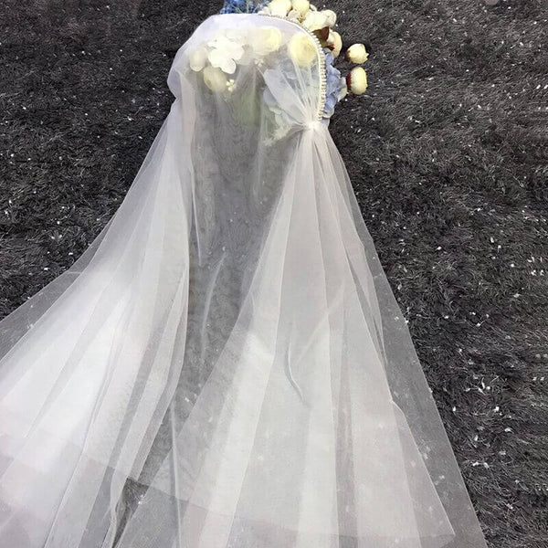 Swarovski Crystal Wedding Veil