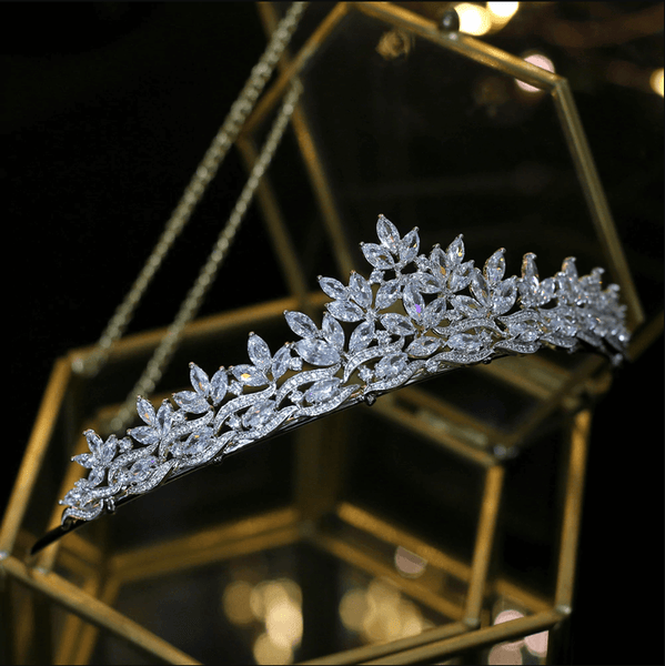 Cubic Zirconia 4 Piece Wedding Jewelry Set